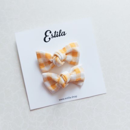 2 Colets Mostaza Cuadrillé